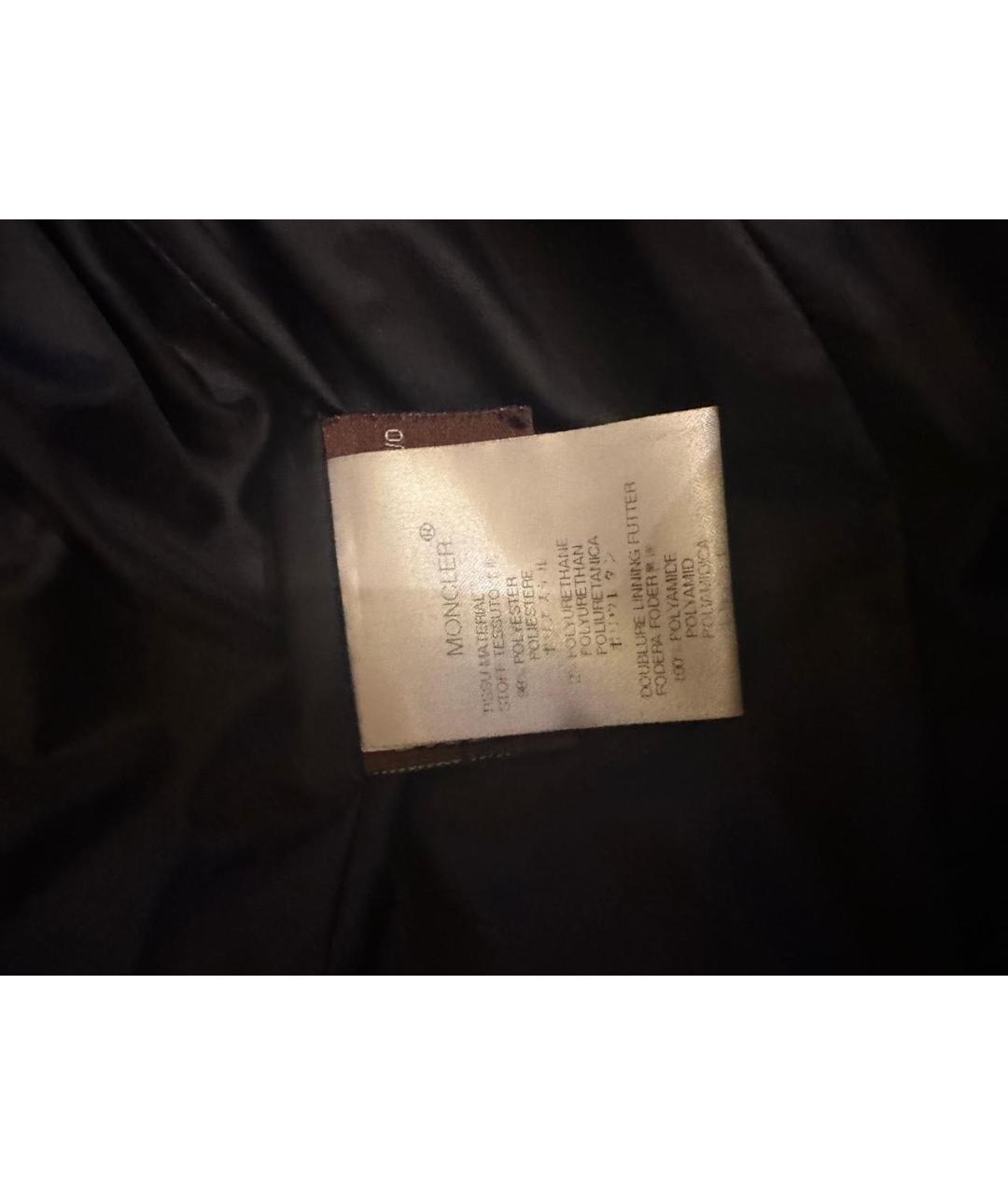 MONCLER Черная куртка, фото 5