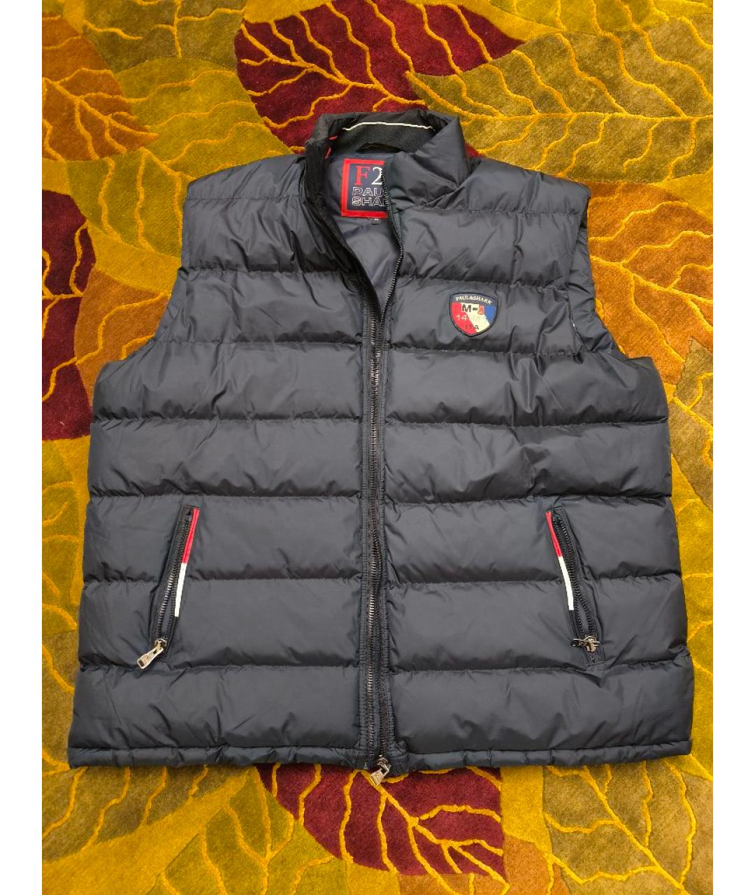 PAUL & SHARK Темно-синяя синтетическая спортивная куртка, фото 6