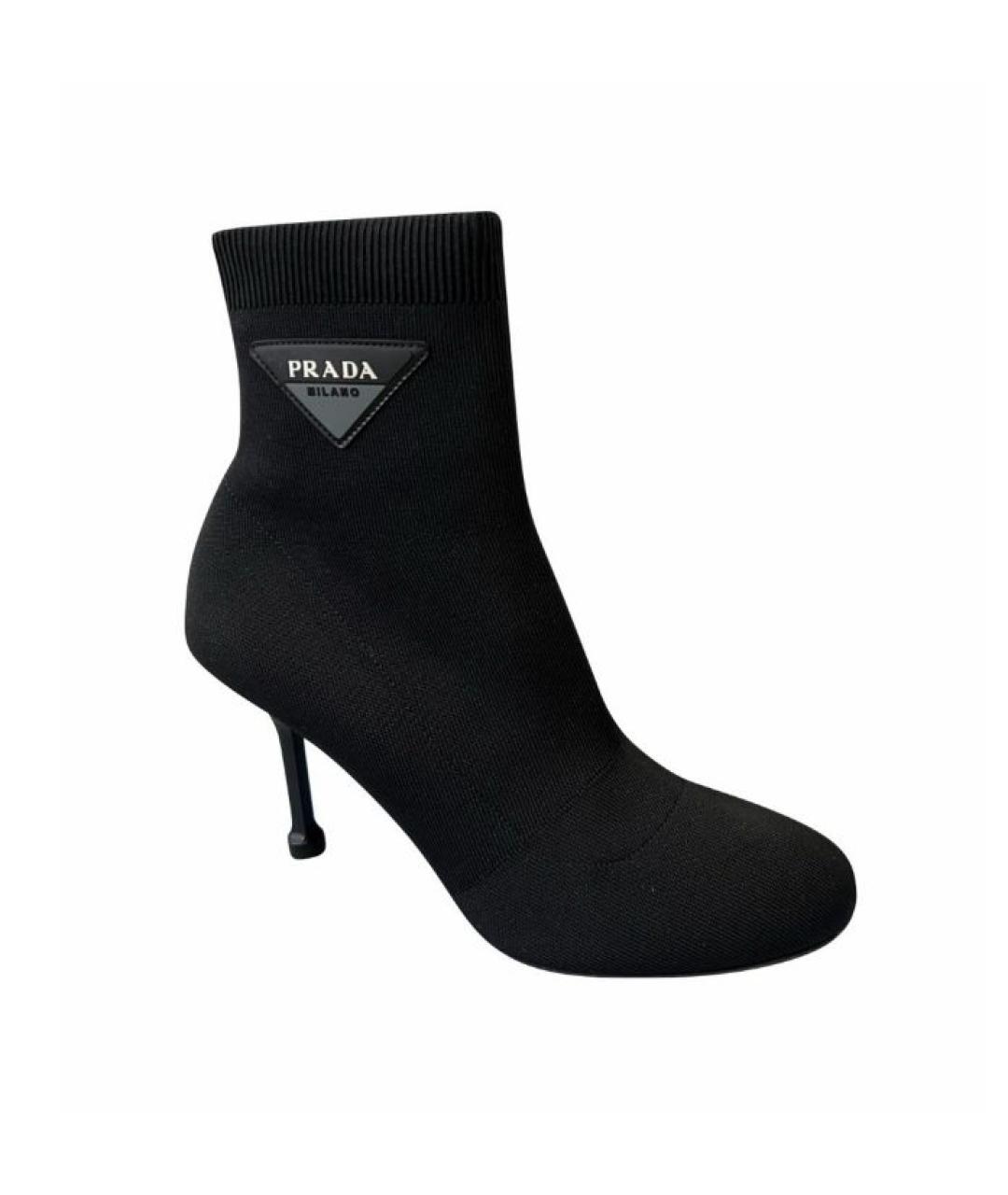 PRADA Черные ботильоны, фото 6