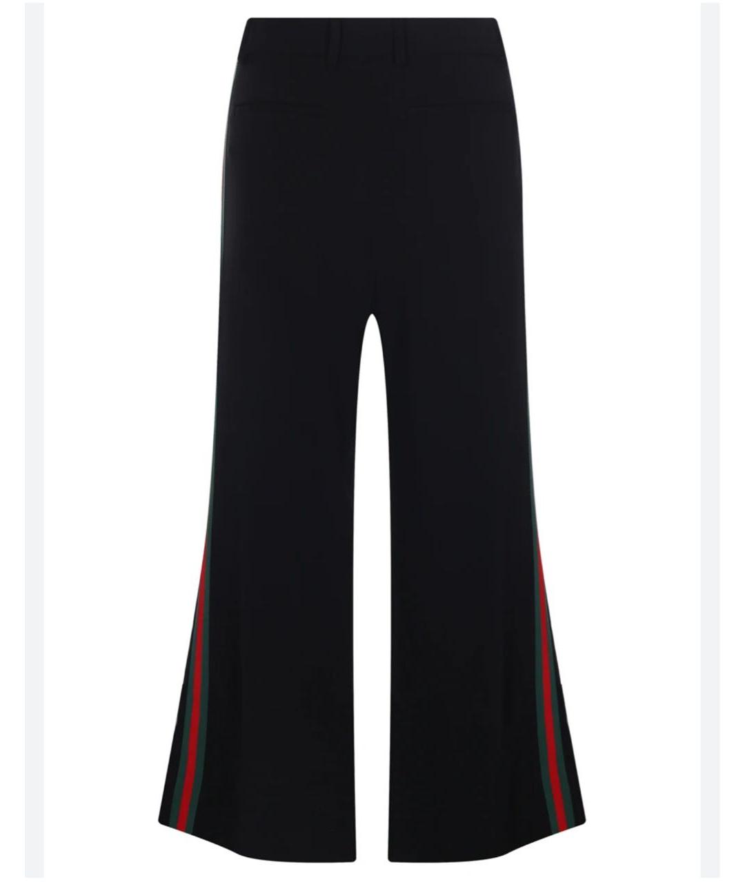 GUCCI Черные вискозные кюлоты, фото 9