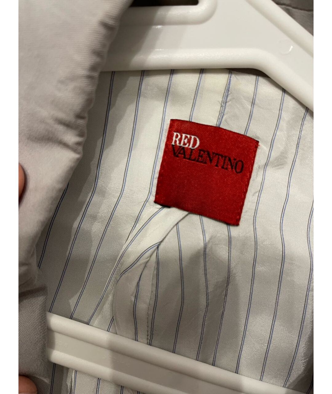 RED VALENTINO Серый жакет/пиджак, фото 3