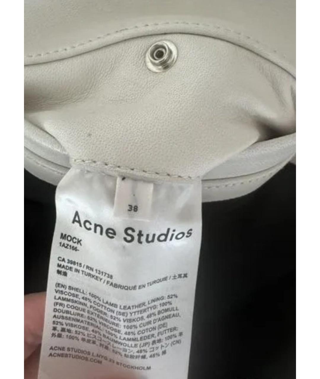 ACNE STUDIOS Кожаная куртка, фото 5