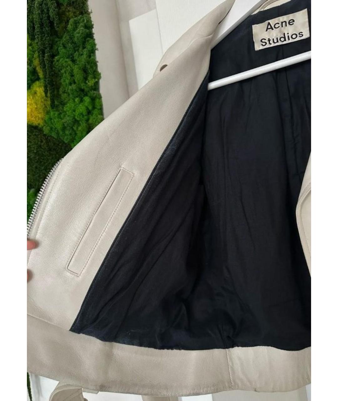 ACNE STUDIOS Кожаная куртка, фото 4