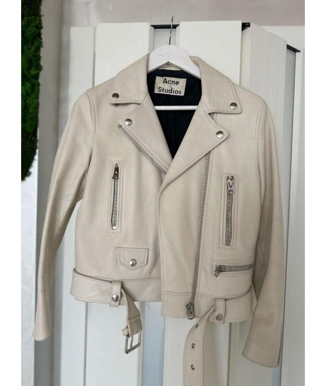 ACNE STUDIOS Кожаная куртка, фото 2