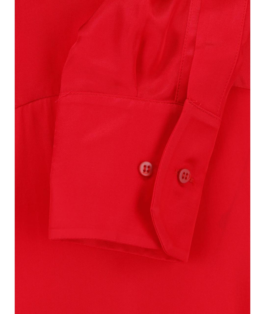 Sa Su Phi Красная вискозная рубашка, фото 4