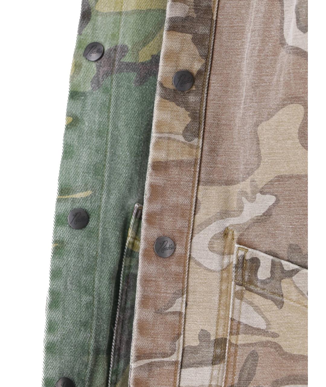 NEEDLES Зеленая хлопковая куртка, фото 5