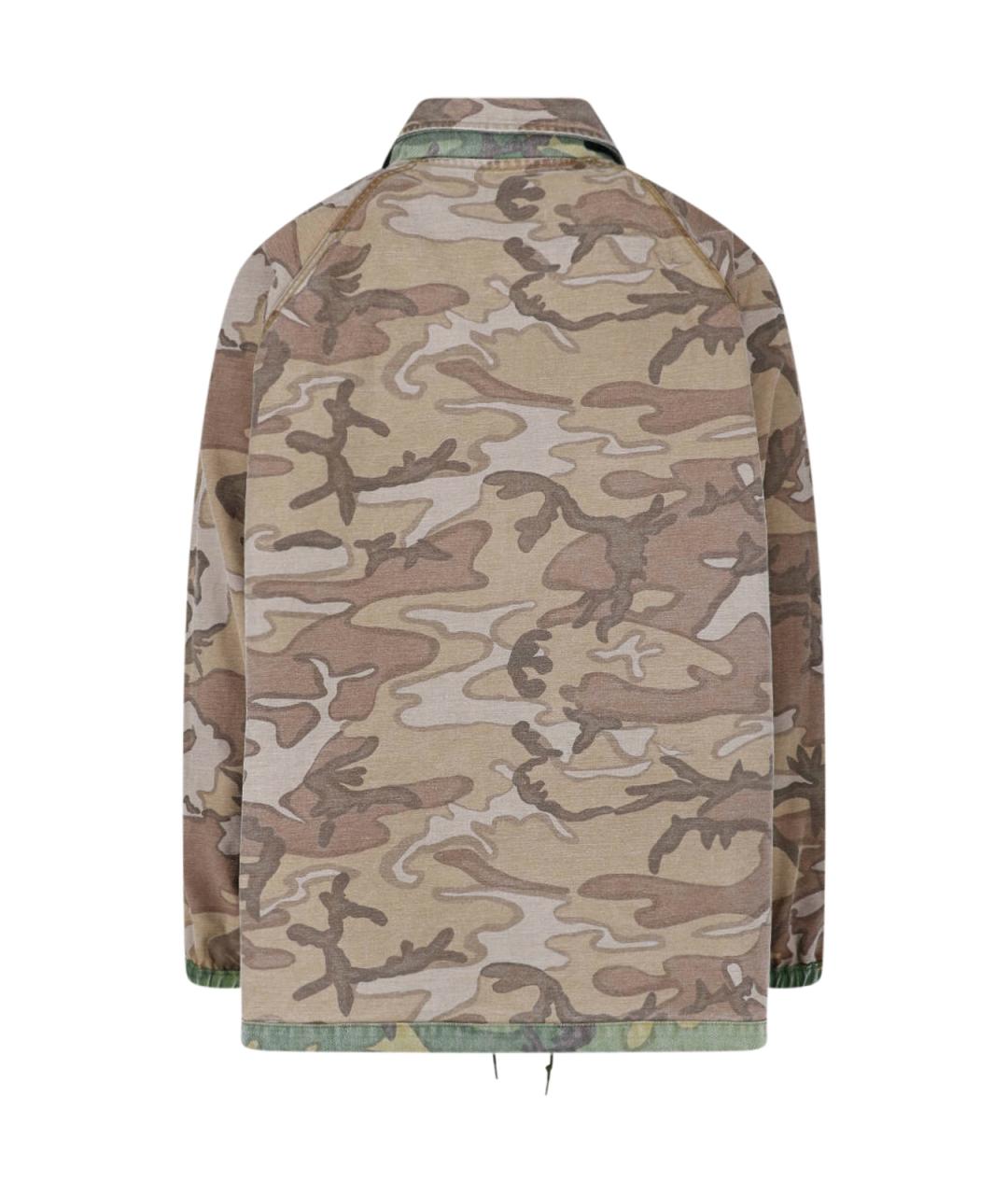 NEEDLES Зеленая хлопковая куртка, фото 4