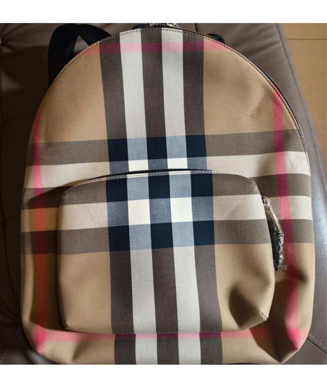 BURBERRY Бежевый рюкзак, фото 6