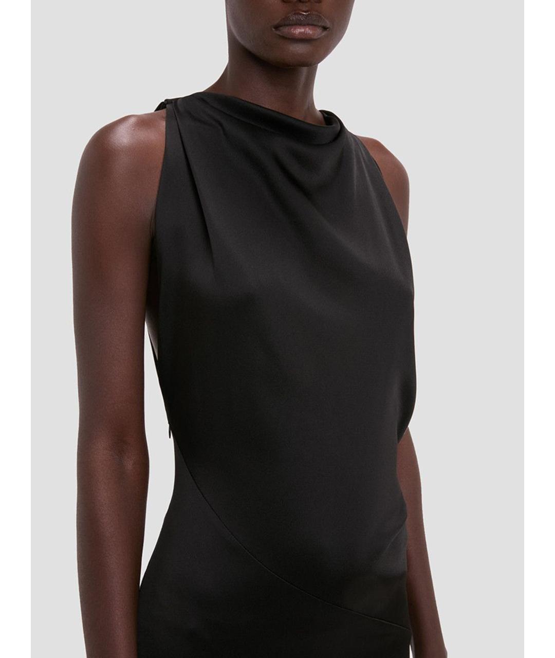 VICTORIA BECKHAM Черное повседневное платье, фото 4