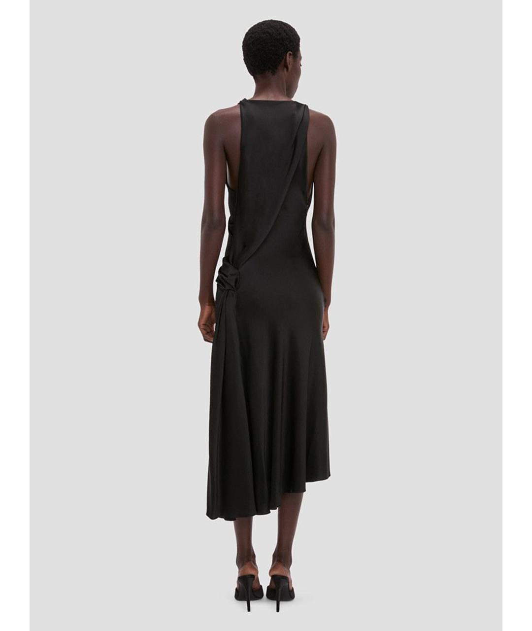 VICTORIA BECKHAM Черное повседневное платье, фото 5