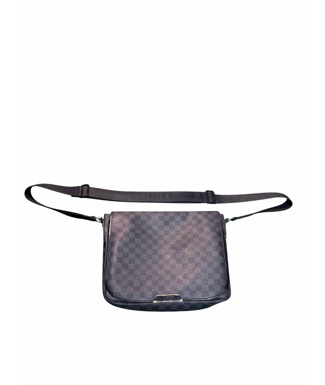 LOUIS VUITTON Черная сумка на плечо, фото 1