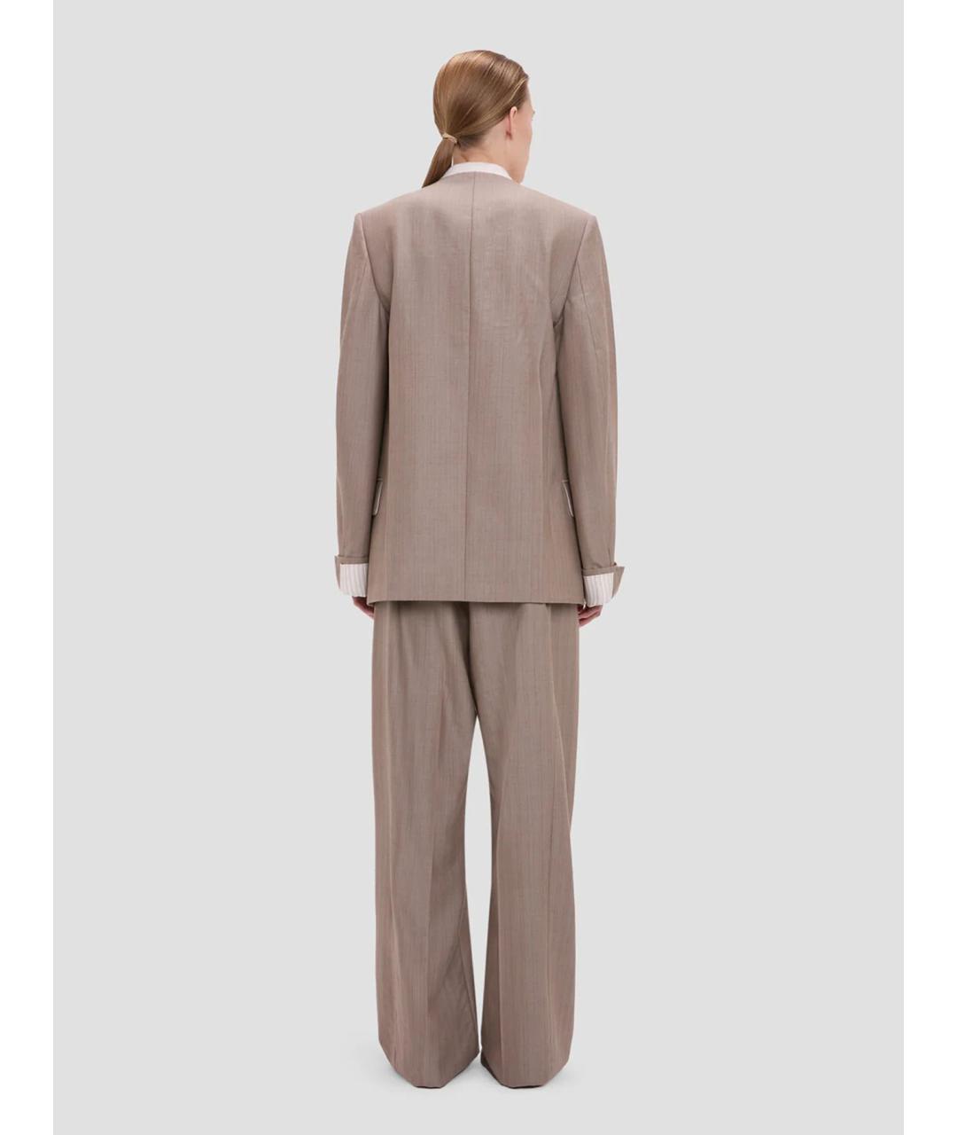 VICTORIA BECKHAM Мульти шерстяной жакет/пиджак, фото 4