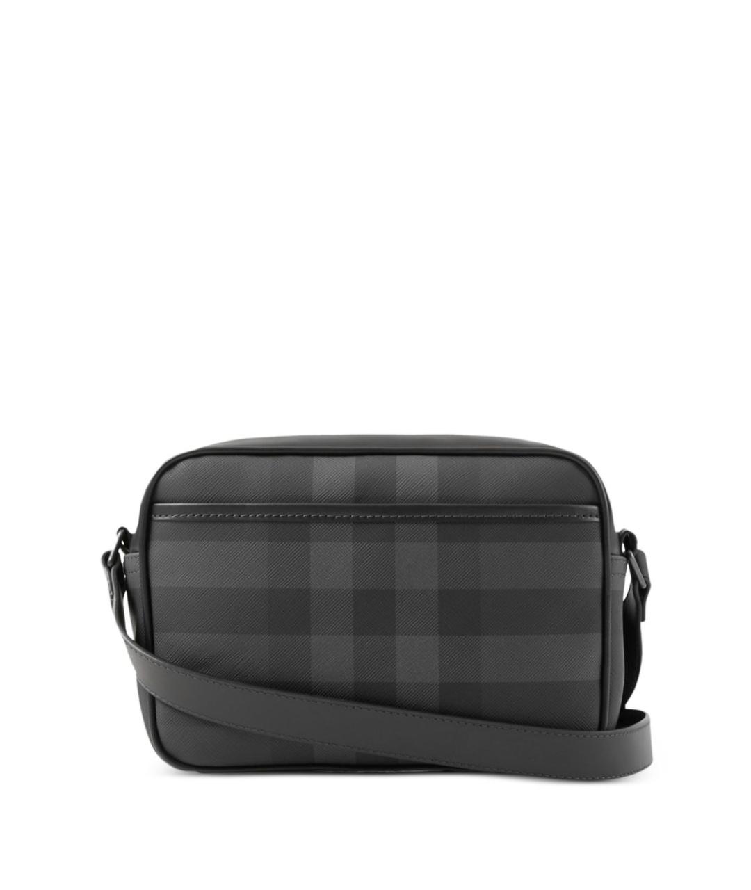 BURBERRY Антрацитовая сумка на плечо, фото 3