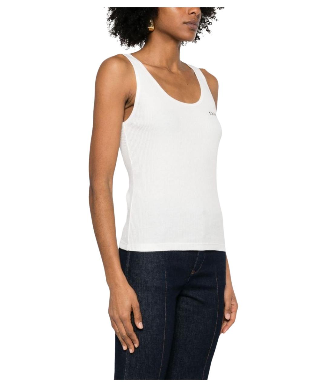 CHLOE Белая хлопковая майка, фото 2