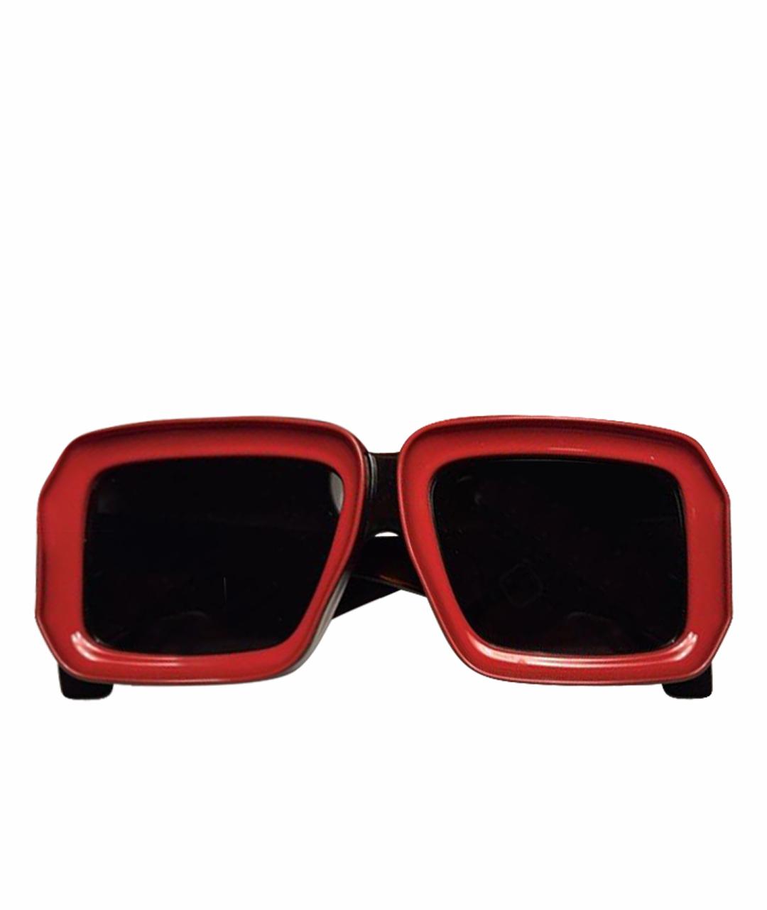 LOEWE Оранжевое пластиковые солнцезащитные очки, фото 1