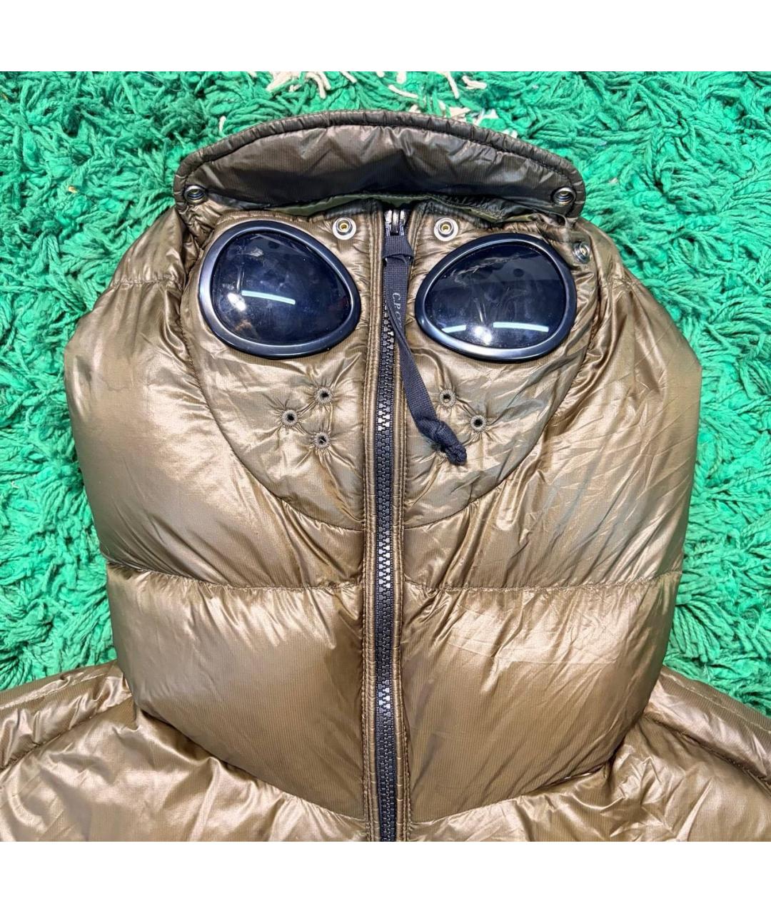 CP COMPANY Хаки полиэстеровая куртка, фото 3