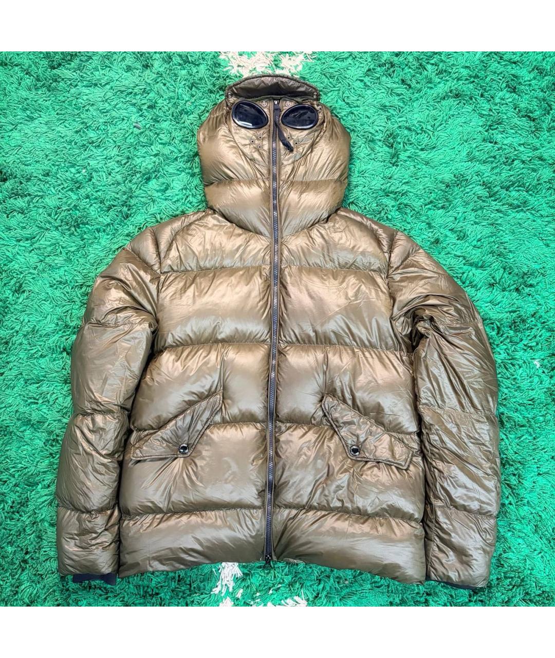 CP COMPANY Хаки полиэстеровая куртка, фото 5