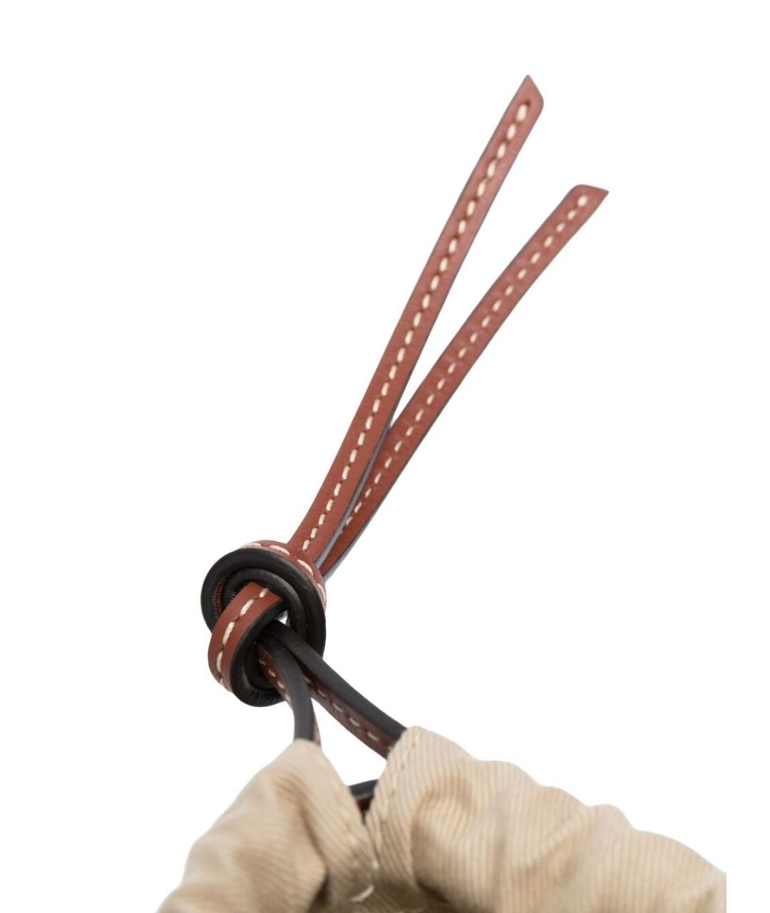 CHLOE Бежевая кожаная сумка тоут, фото 5