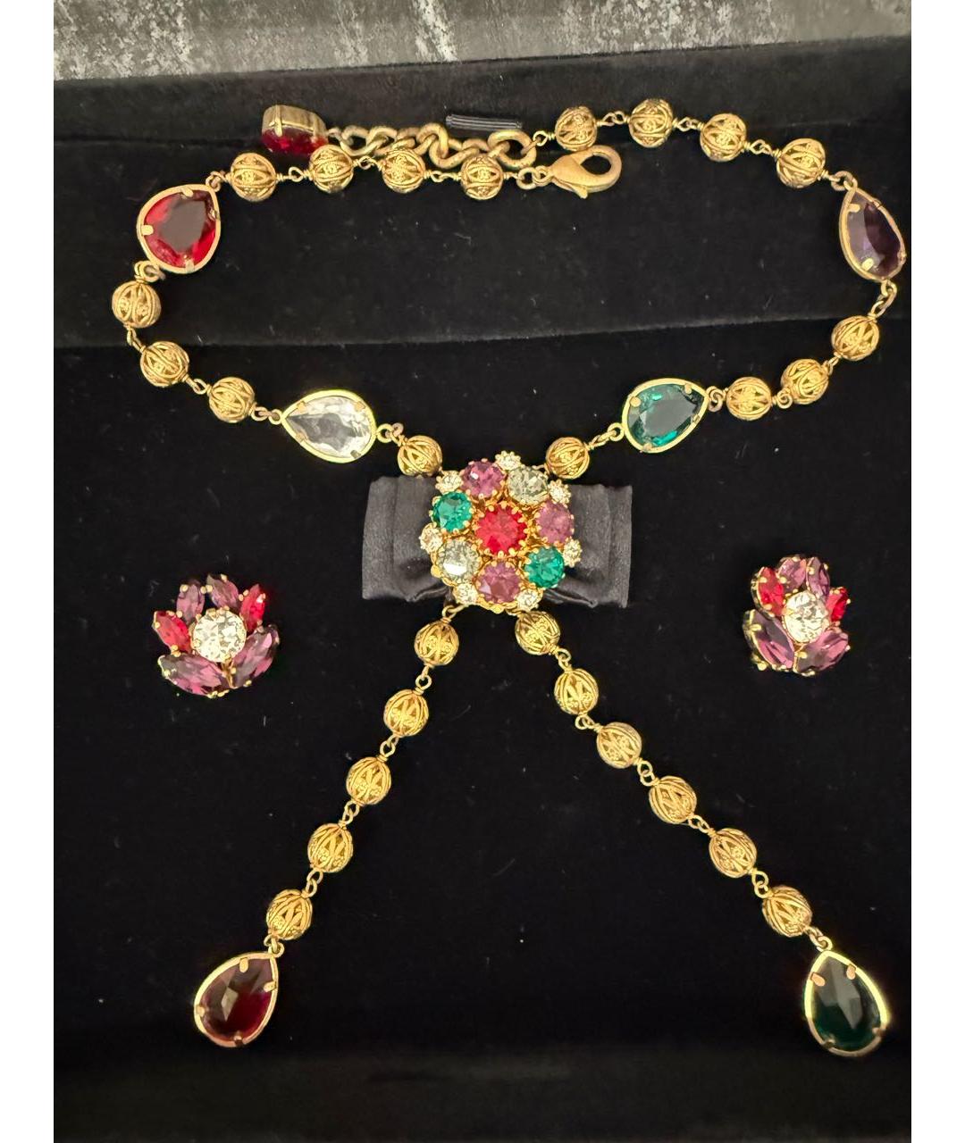 DOLCE&GABBANA Мульти металлический комплект, фото 4