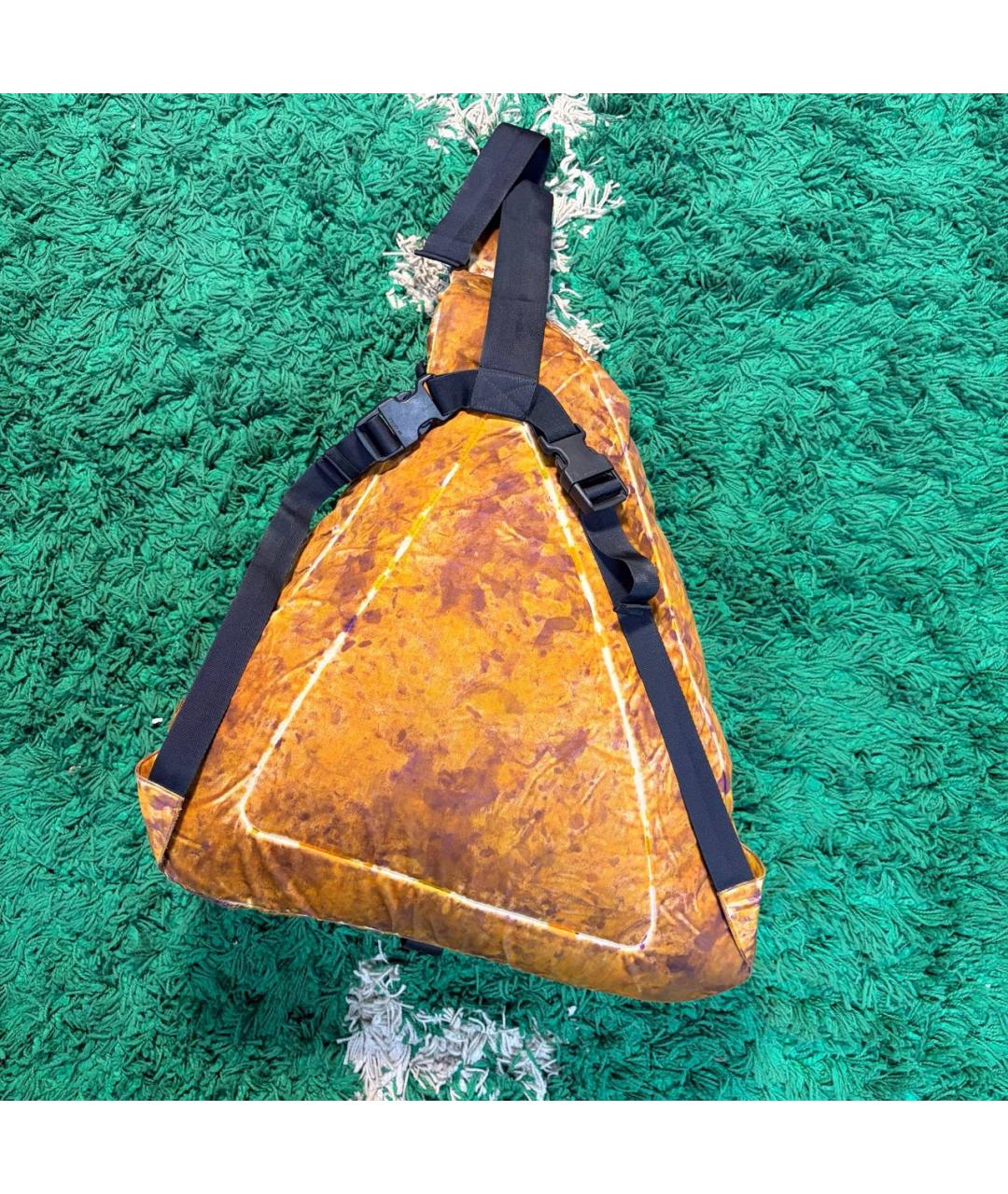 STONE ISLAND Оранжевая сумка на плечо, фото 3