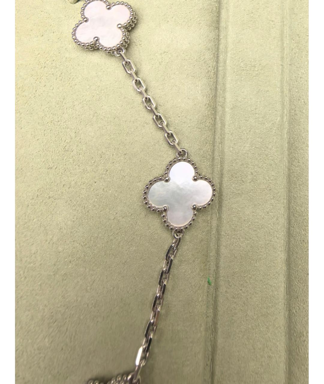 VAN CLEEF & ARPELS Серебряное колье из белого золота, фото 6