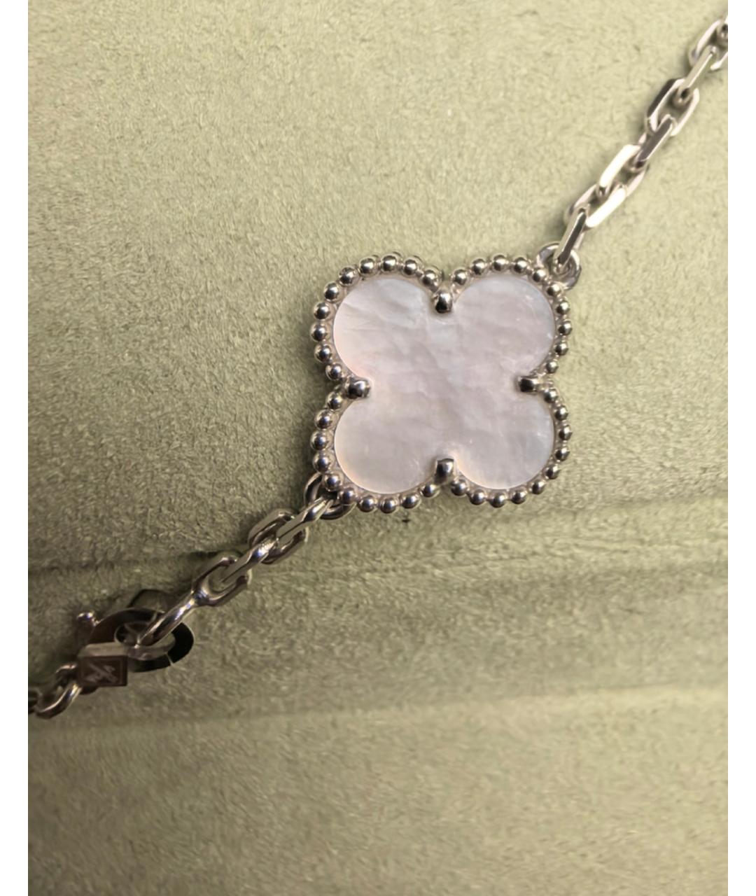 VAN CLEEF & ARPELS Серебряное колье из белого золота, фото 7