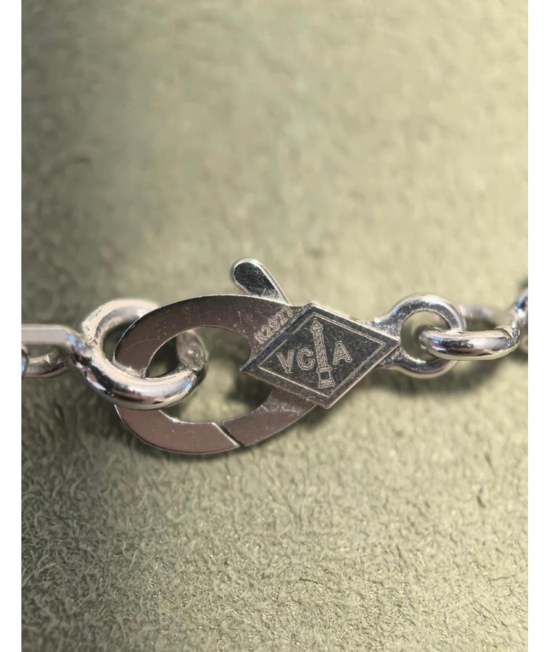 VAN CLEEF & ARPELS Серебряное колье из белого золота, фото 8