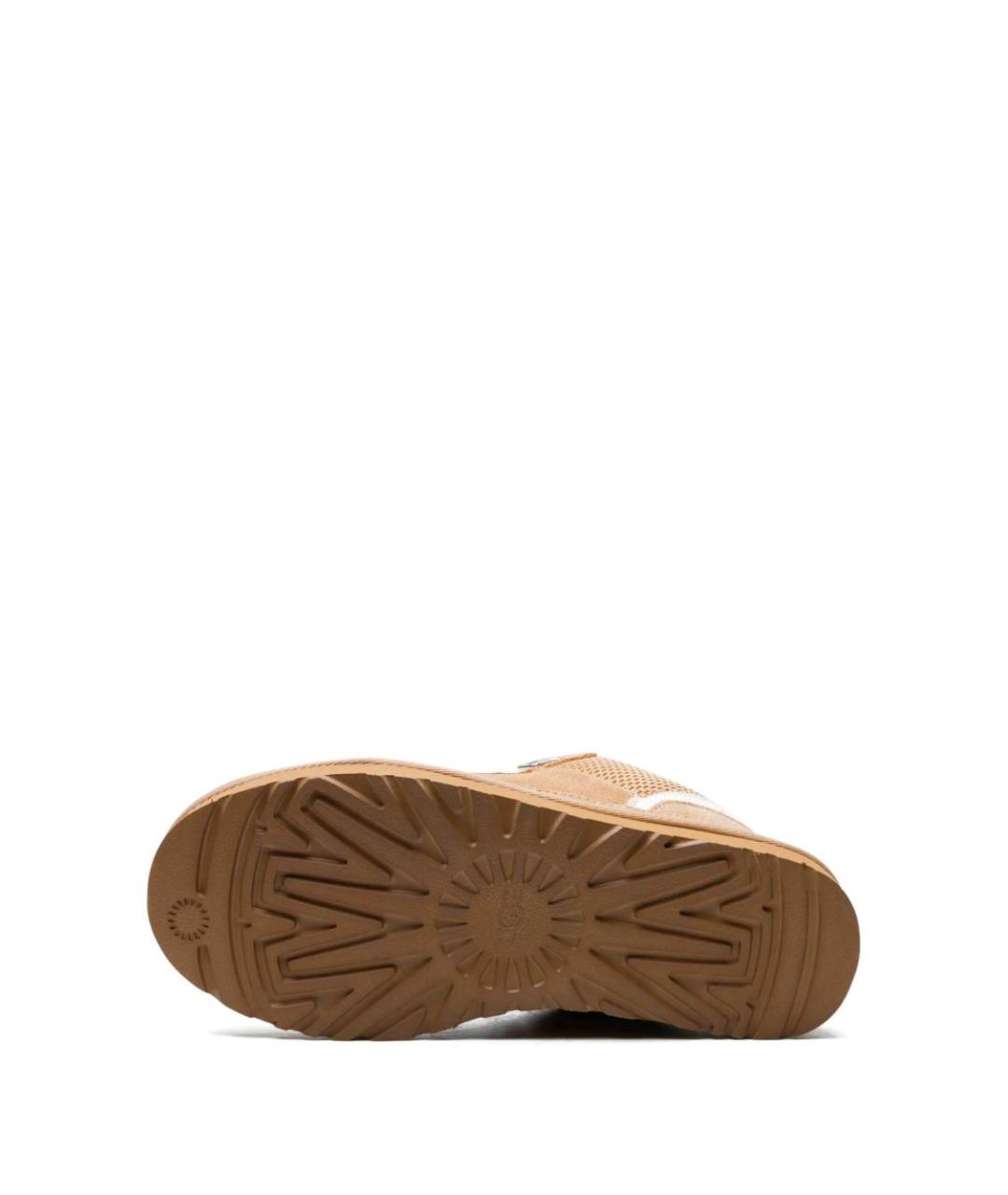 UGG AUSTRALIA Бежевые замшевые кроссовки, фото 2