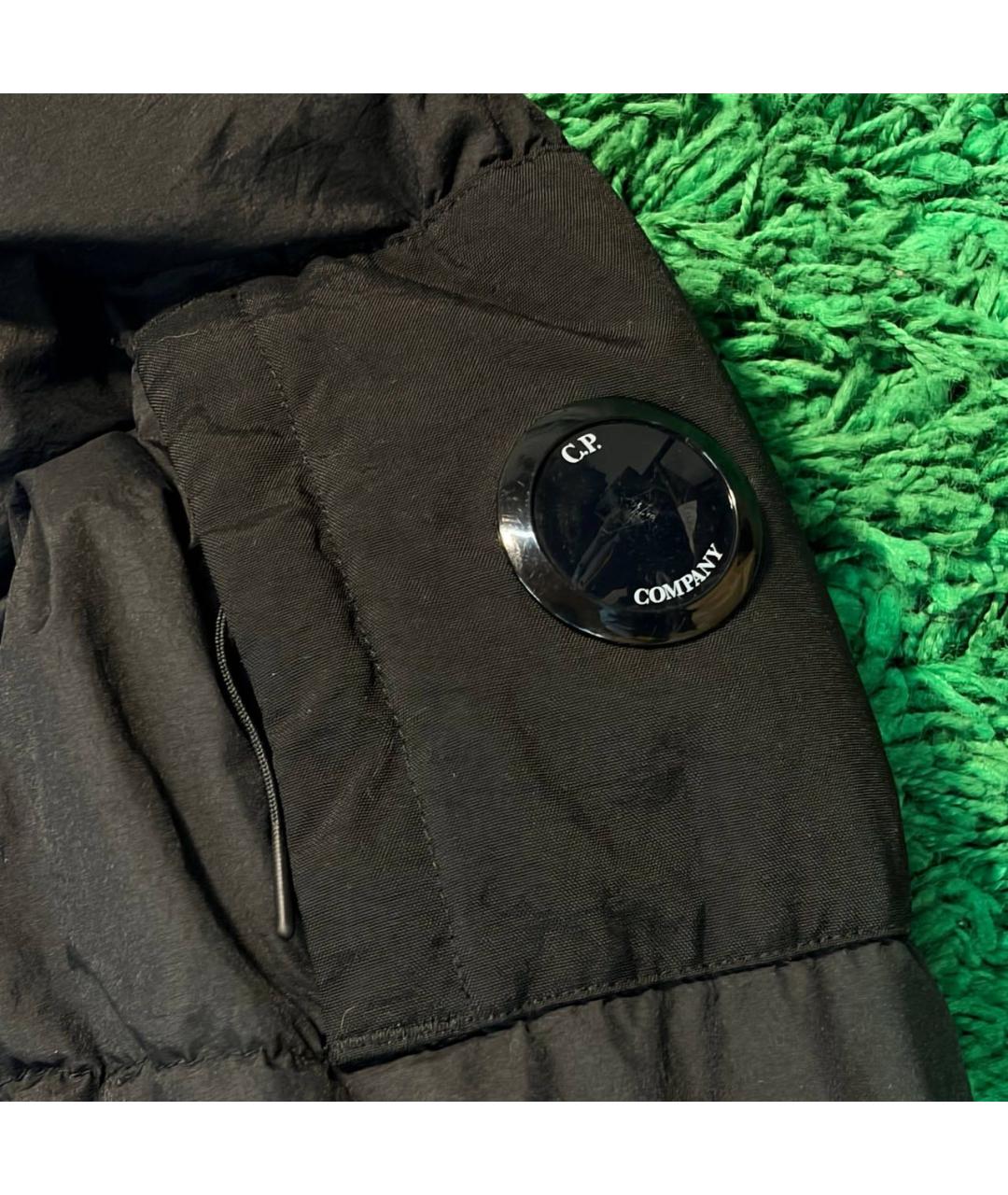 CP COMPANY Черная полиэстеровая куртка, фото 5