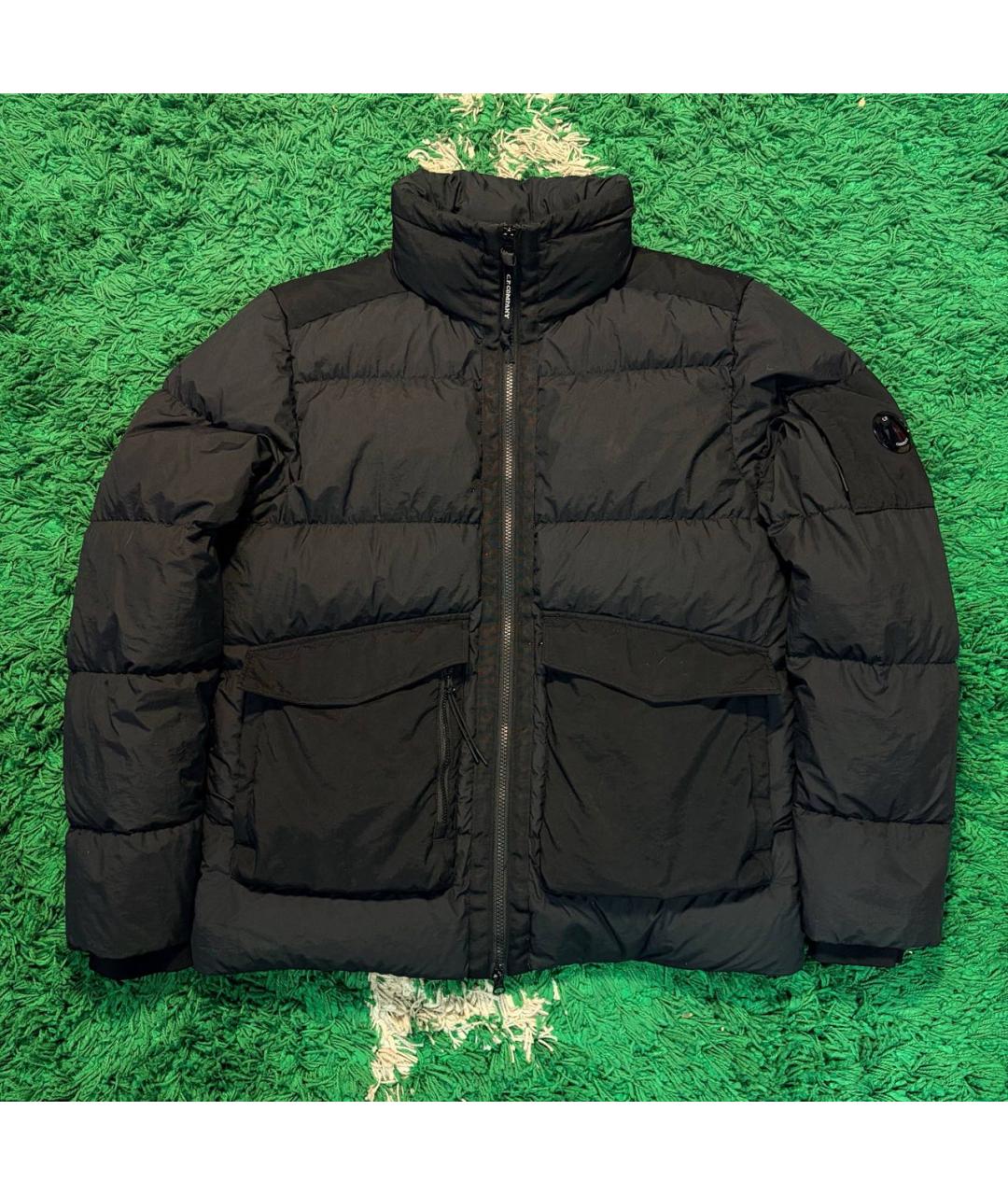 CP COMPANY Черная полиэстеровая куртка, фото 6