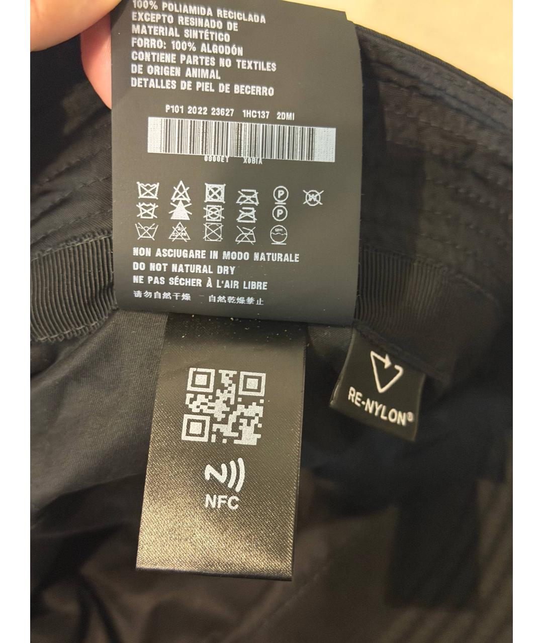 PRADA Черная кепка/бейсболка, фото 7