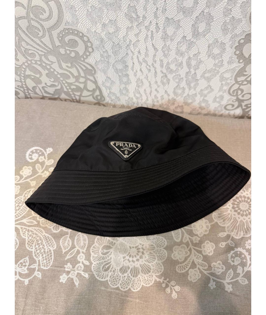 PRADA Черная кепка/бейсболка, фото 4