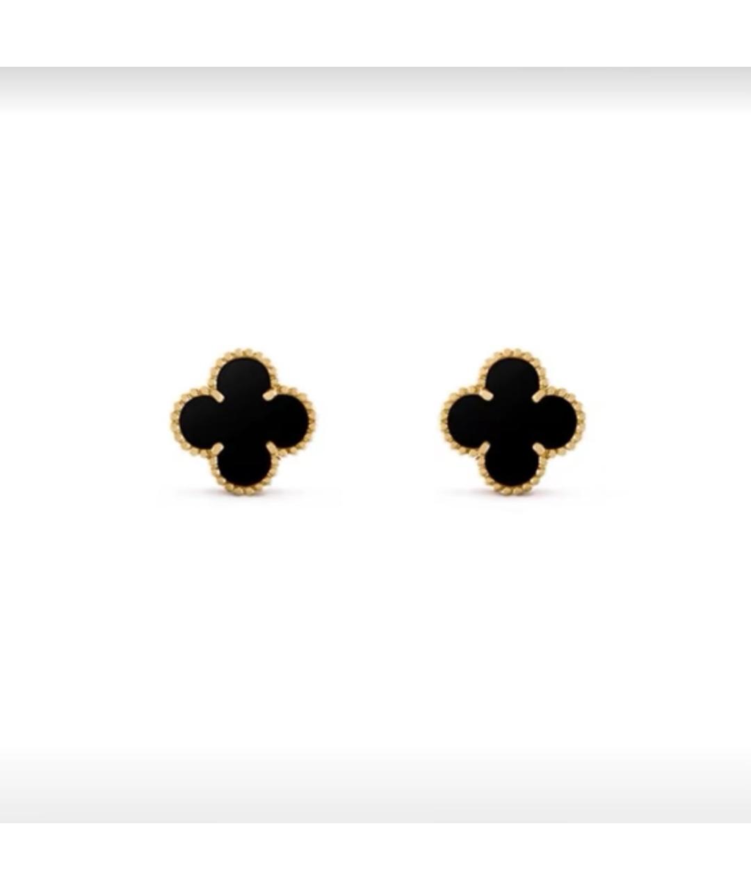 VAN CLEEF & ARPELS Золотые серьги из желтого золота, фото 6