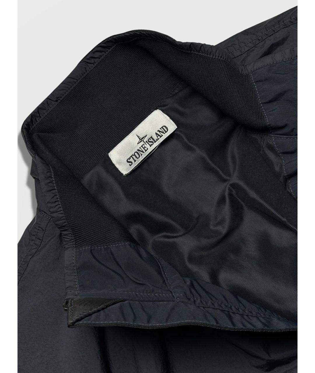 STONE ISLAND Темно-синяя куртка, фото 3