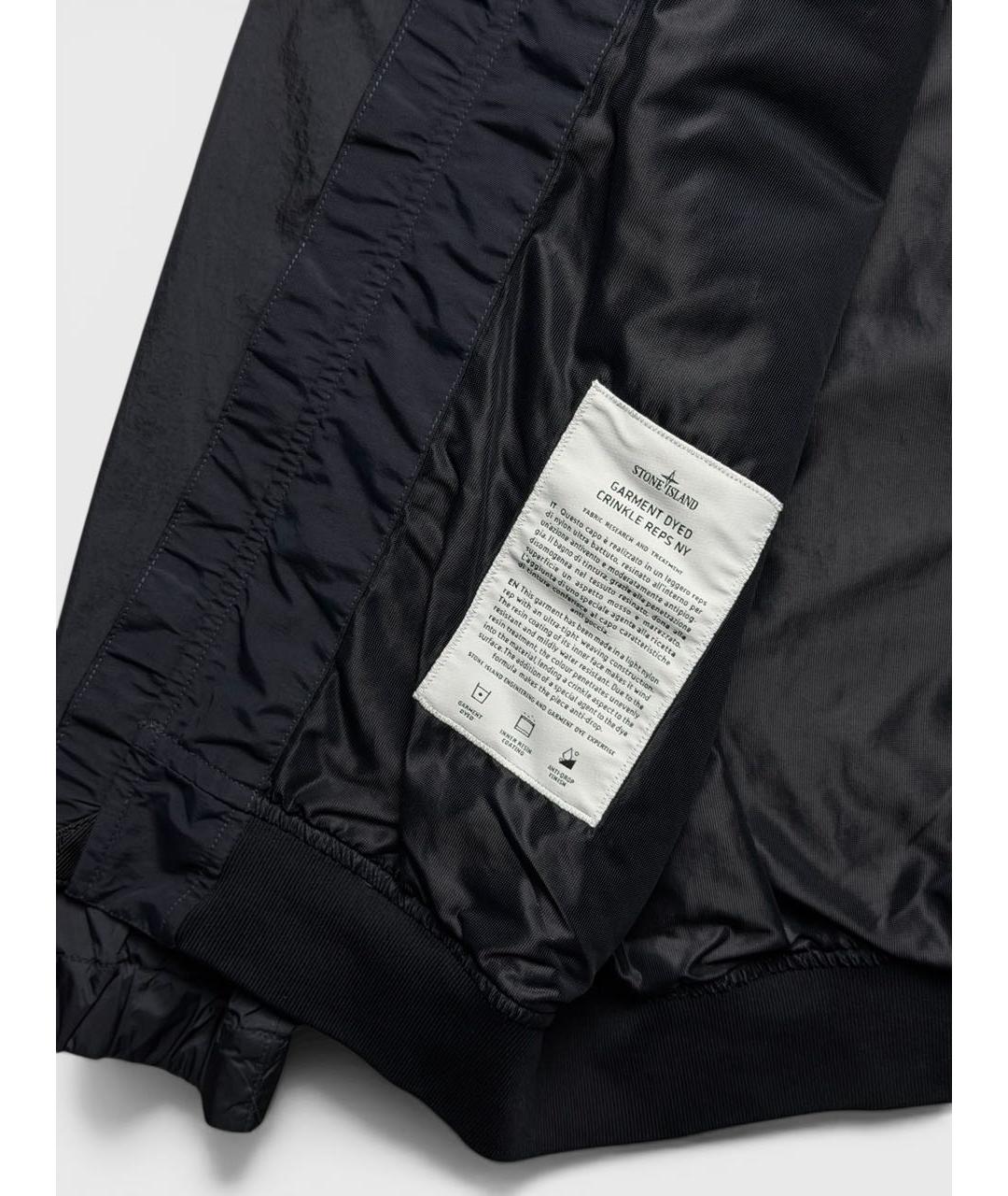 STONE ISLAND Темно-синяя куртка, фото 4