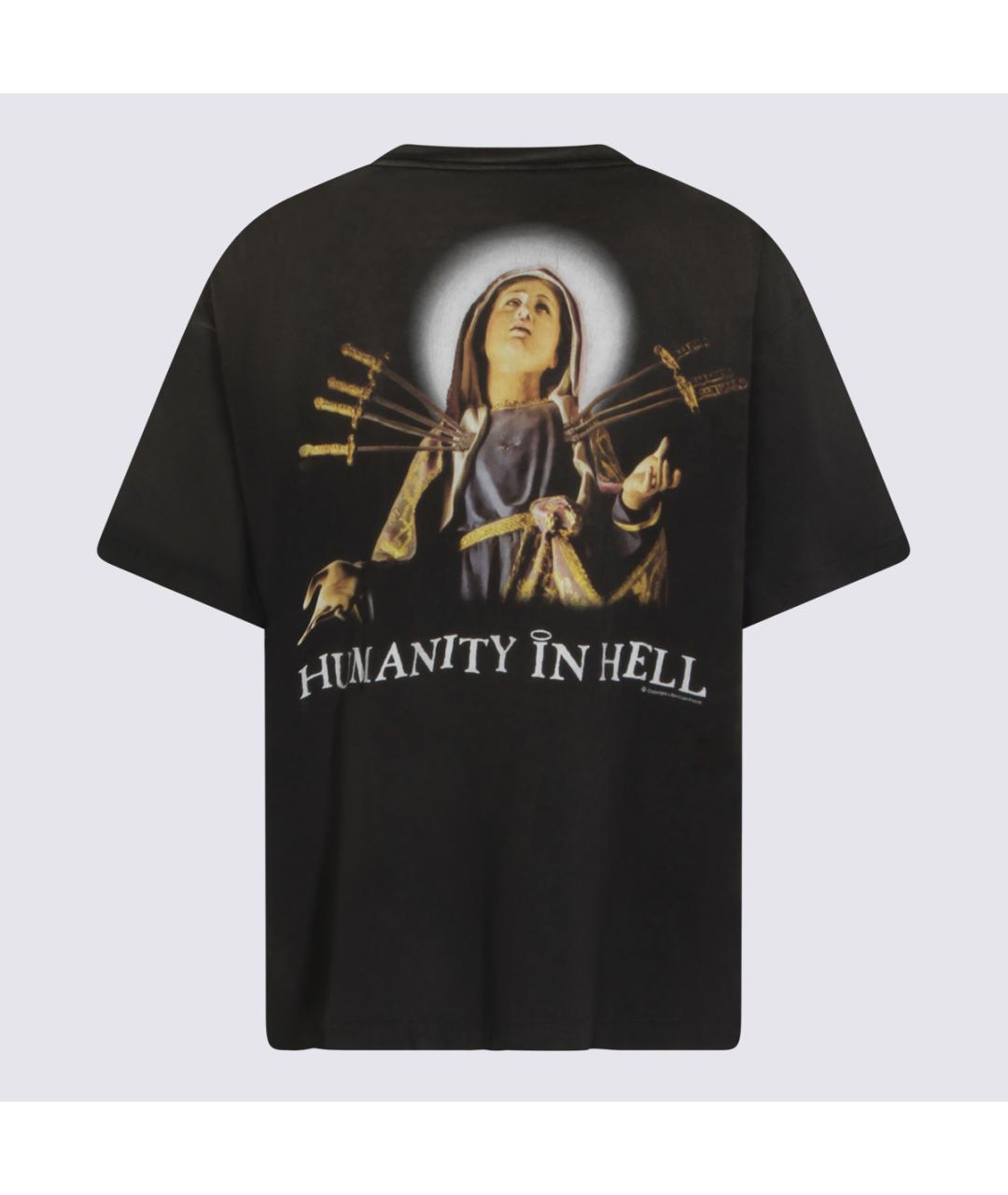 SAINT Mxxxxxx Серая хлопковая футболка, фото 2