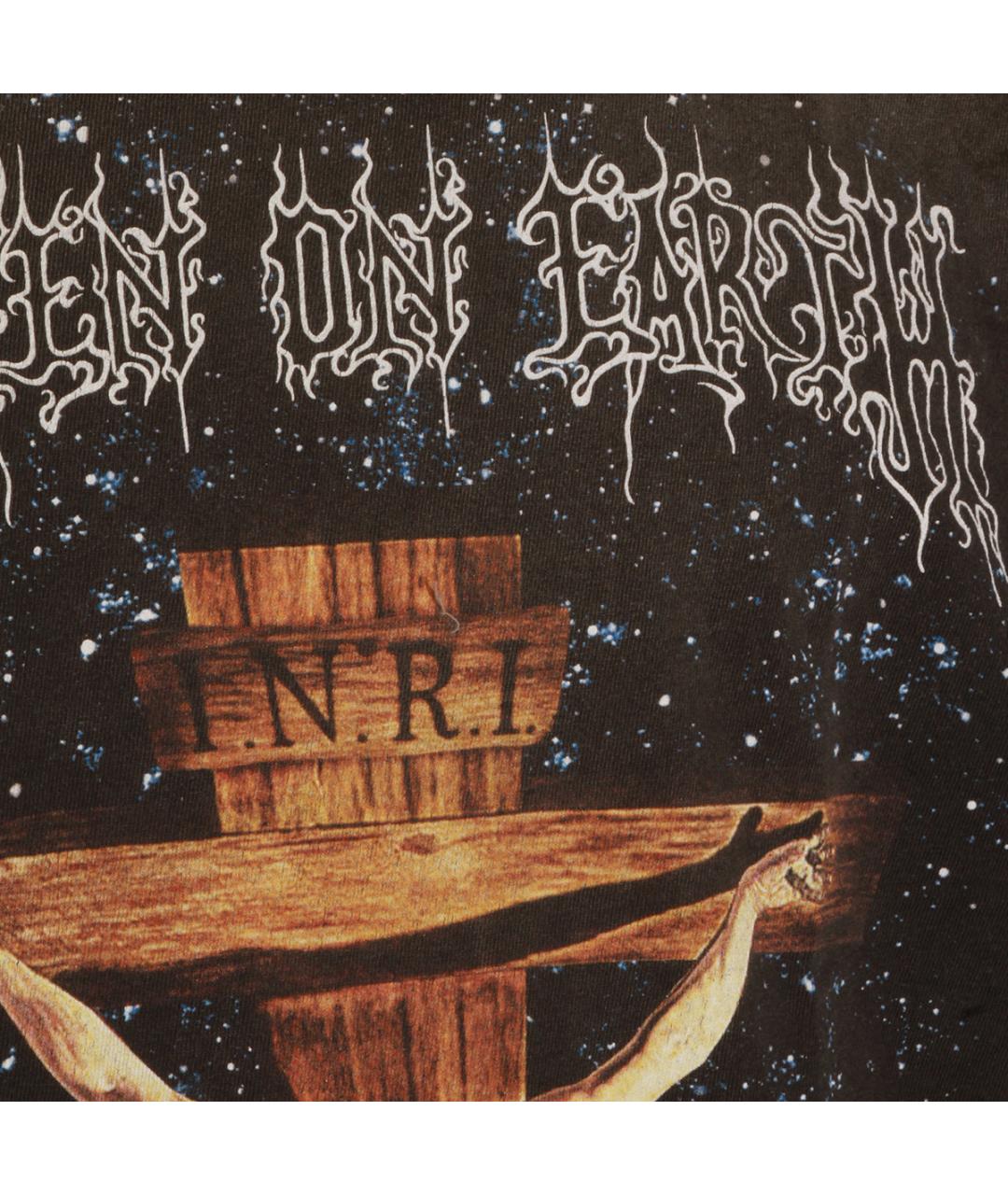 SAINT Mxxxxxx Серая хлопковая футболка, фото 3