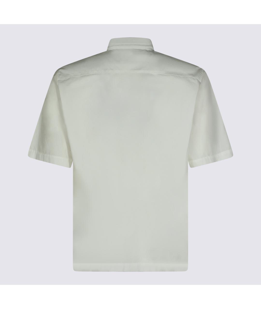 CP COMPANY Белая хлопковая кэжуал рубашка, фото 2