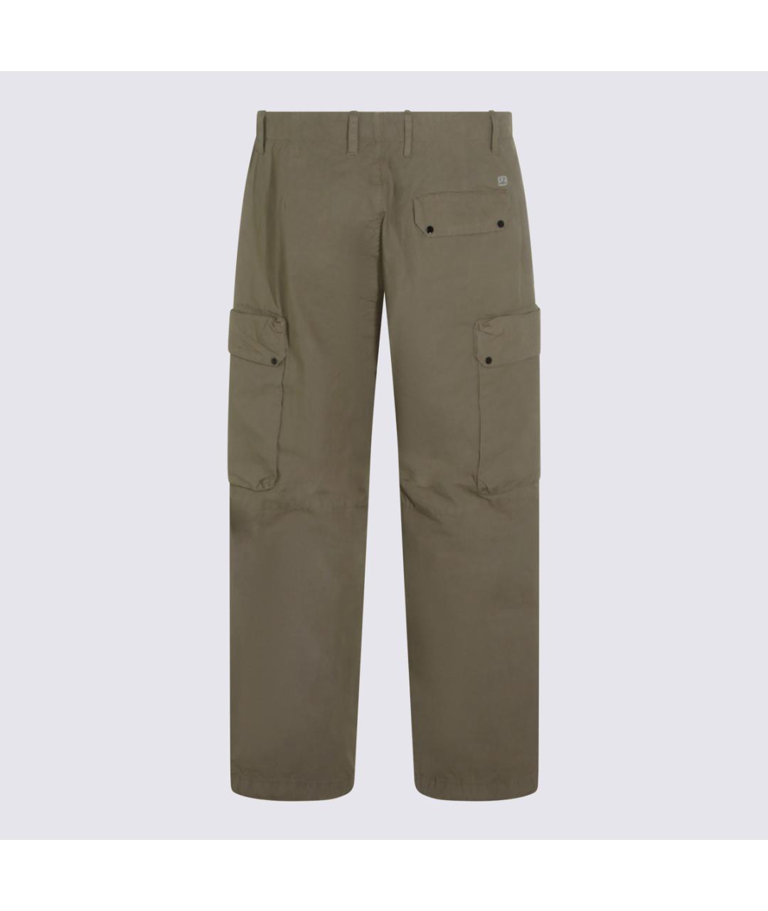 CP COMPANY Серые хлопковые повседневные брюки, фото 2