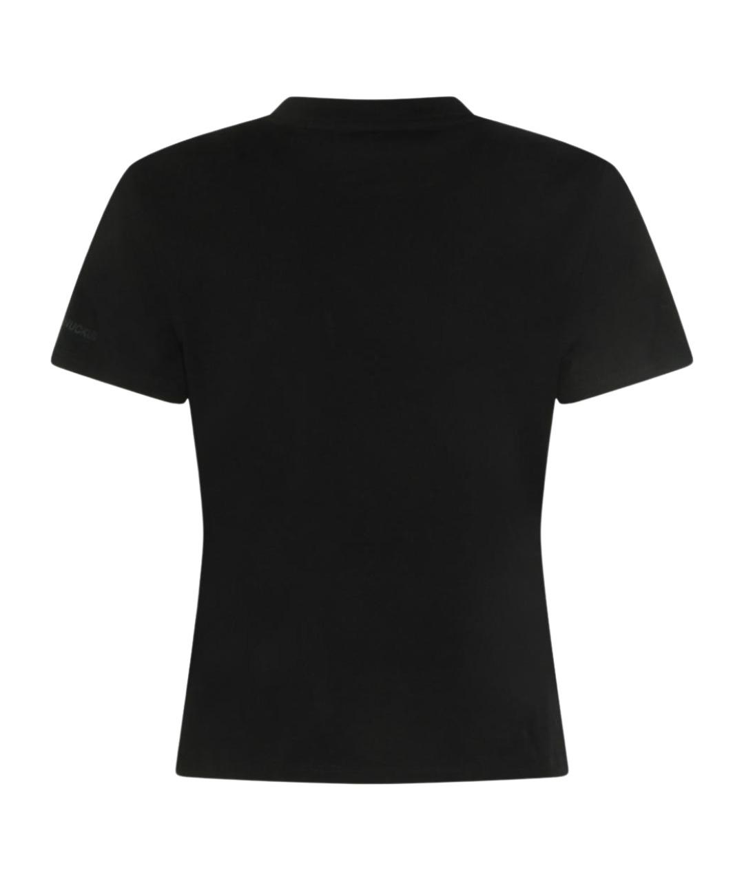 MOOSE KNUCKLES Черная хлопковая футболка, фото 2