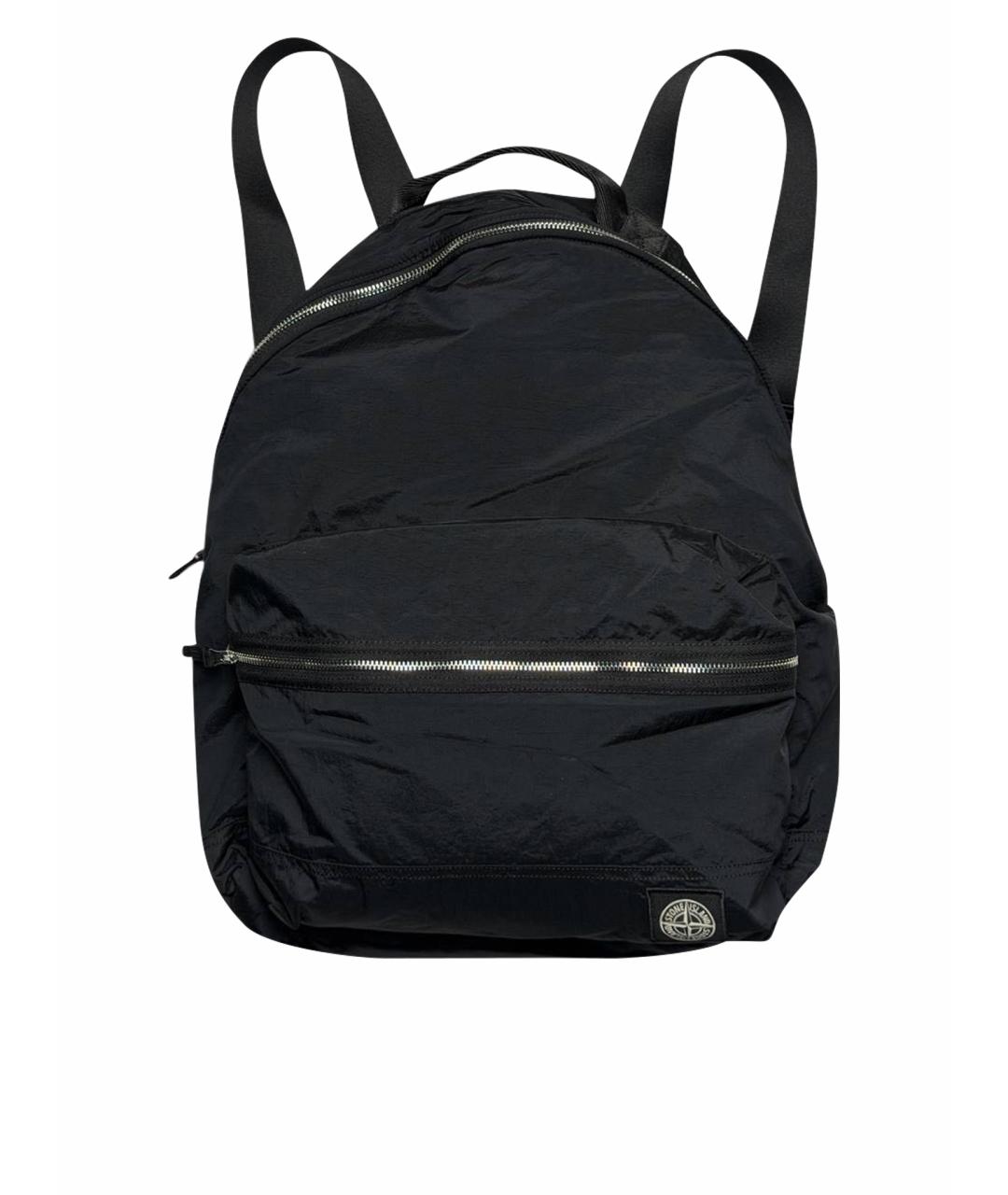 STONE ISLAND Черный рюкзак, фото 1