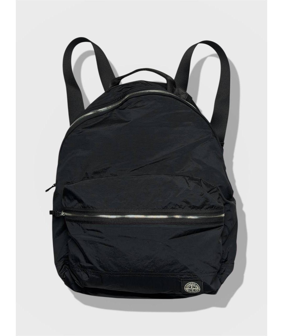 STONE ISLAND Черный рюкзак, фото 4