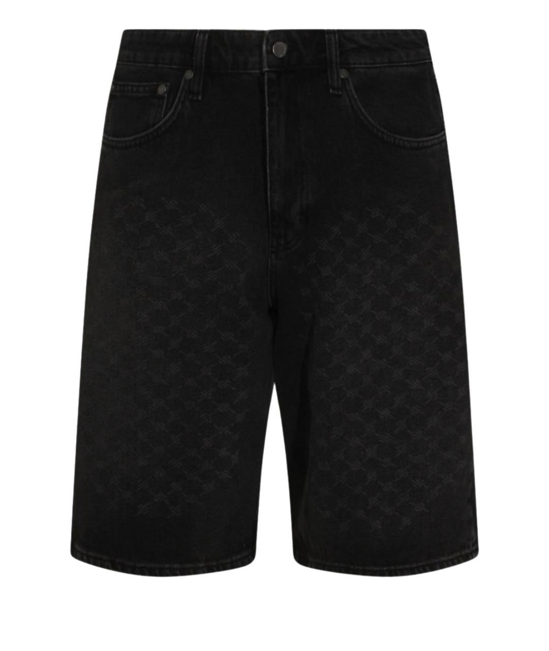 DAILY PAPER Черные хлопковые шорты, фото 1