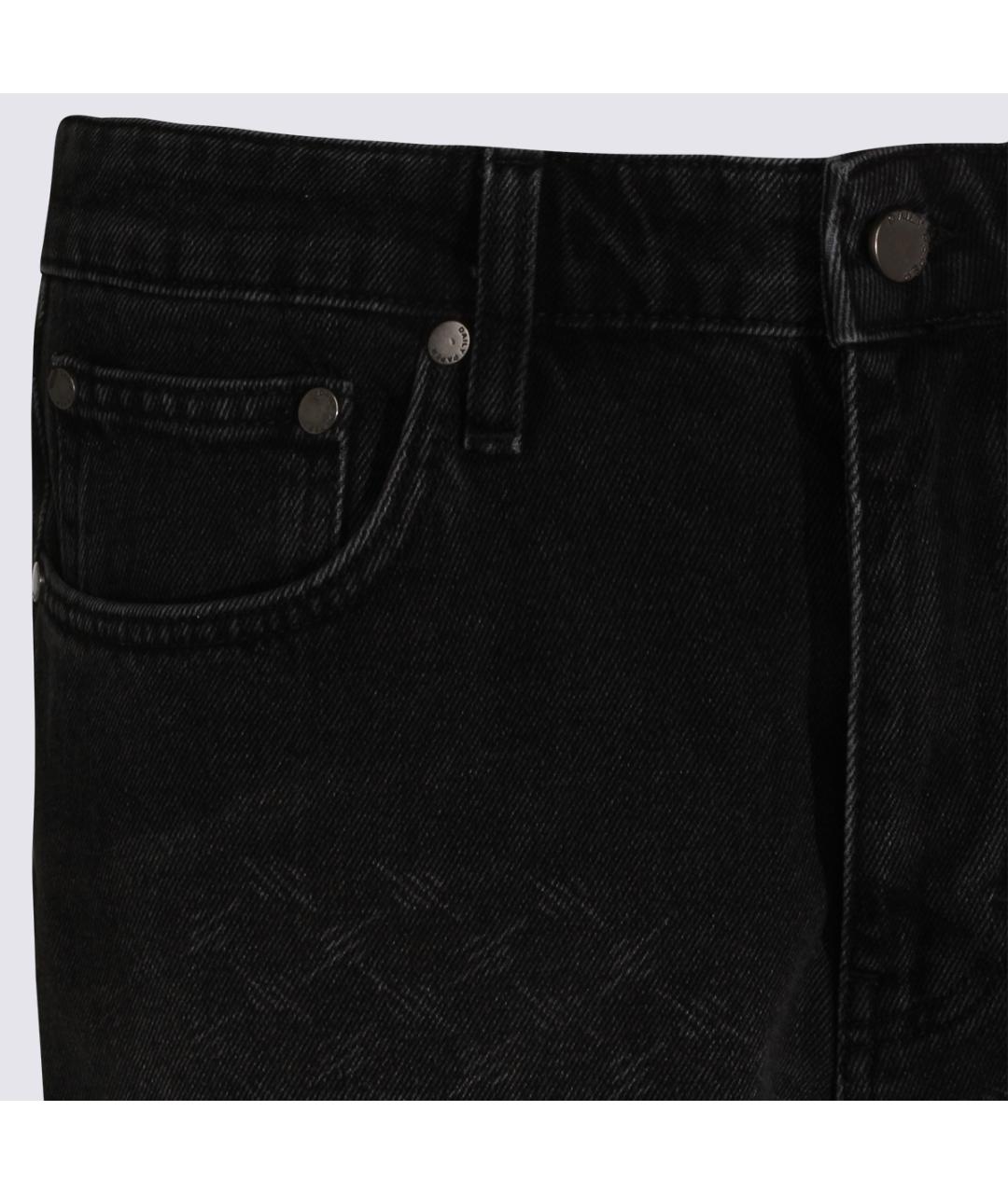 DAILY PAPER Черные хлопковые шорты, фото 3