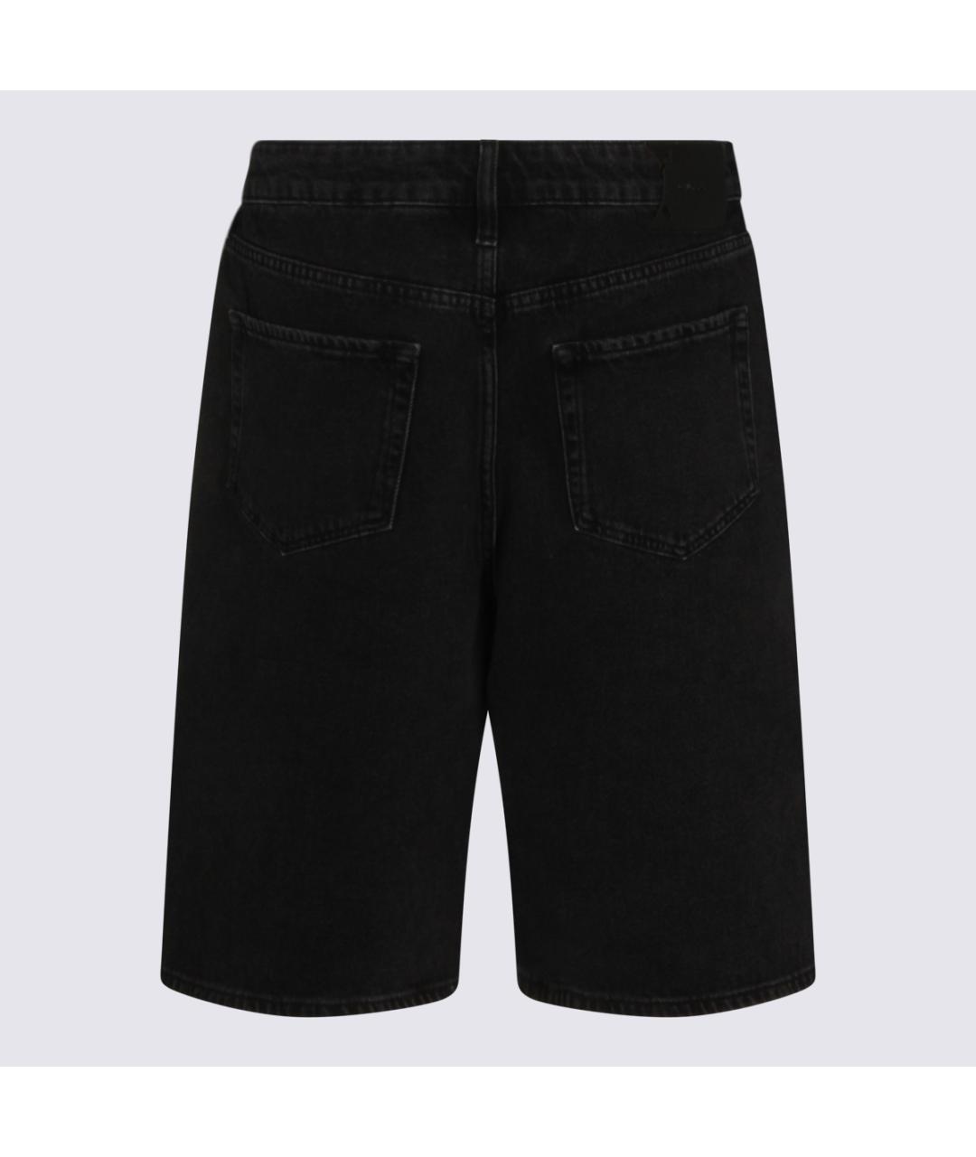 DAILY PAPER Черные хлопковые шорты, фото 2
