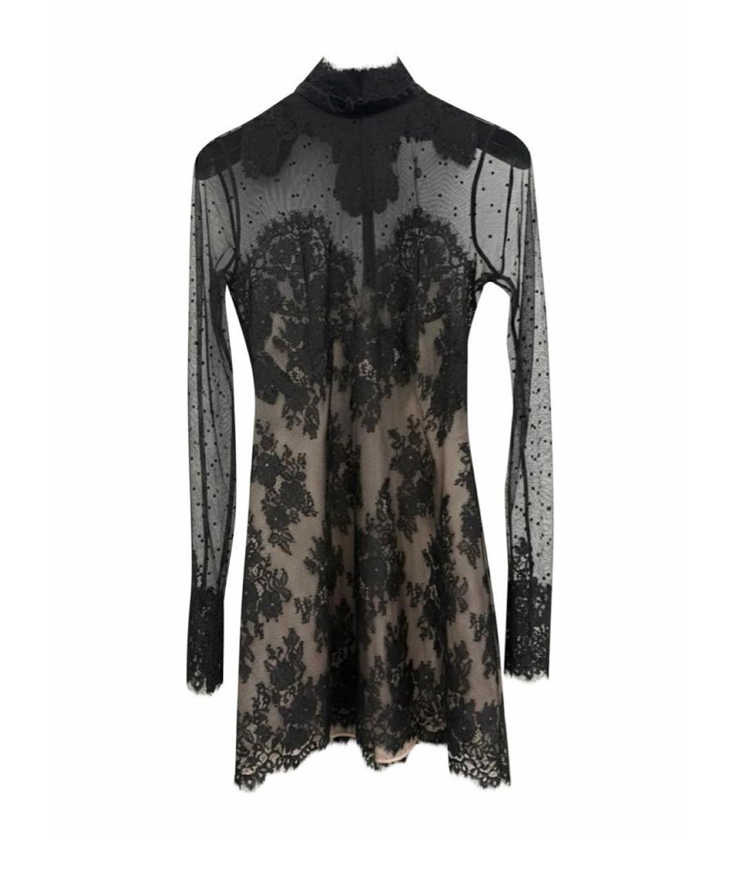 Retrofête Черное полиэстеровое коктейльное платье, фото 7