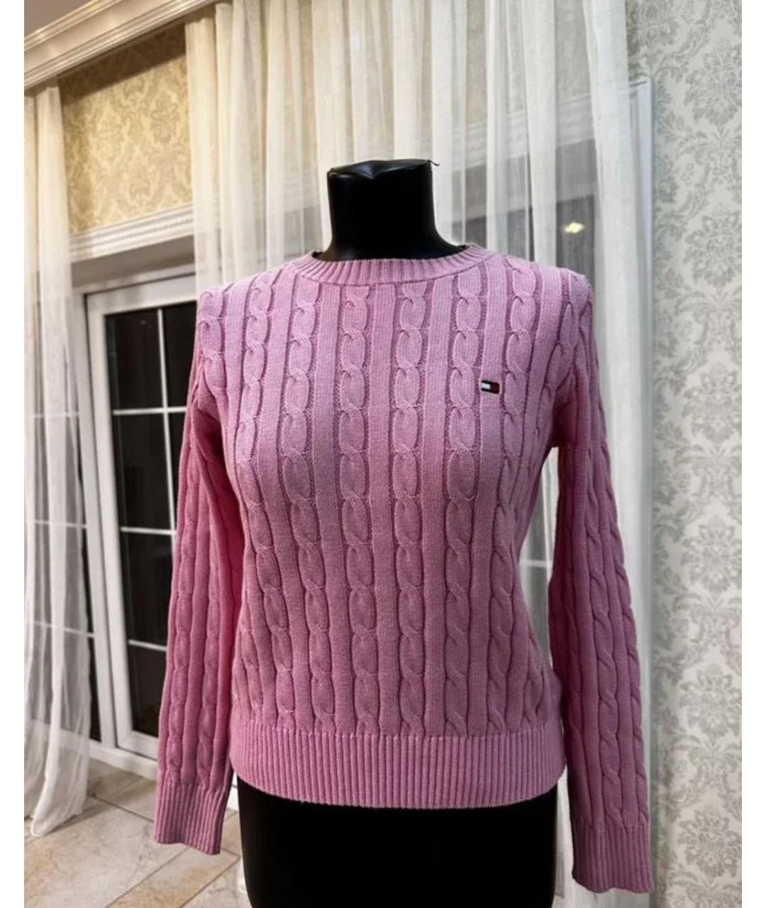 POLO RALPH LAUREN Розовый хлопковый джемпер / свитер, фото 6