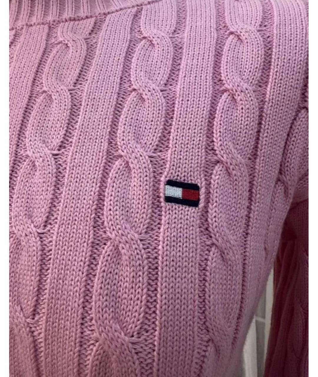 POLO RALPH LAUREN Розовый хлопковый джемпер / свитер, фото 4