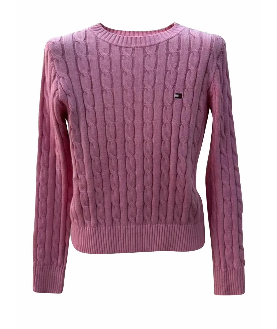 POLO RALPH LAUREN Розовый хлопковый джемпер / свитер, фото 1