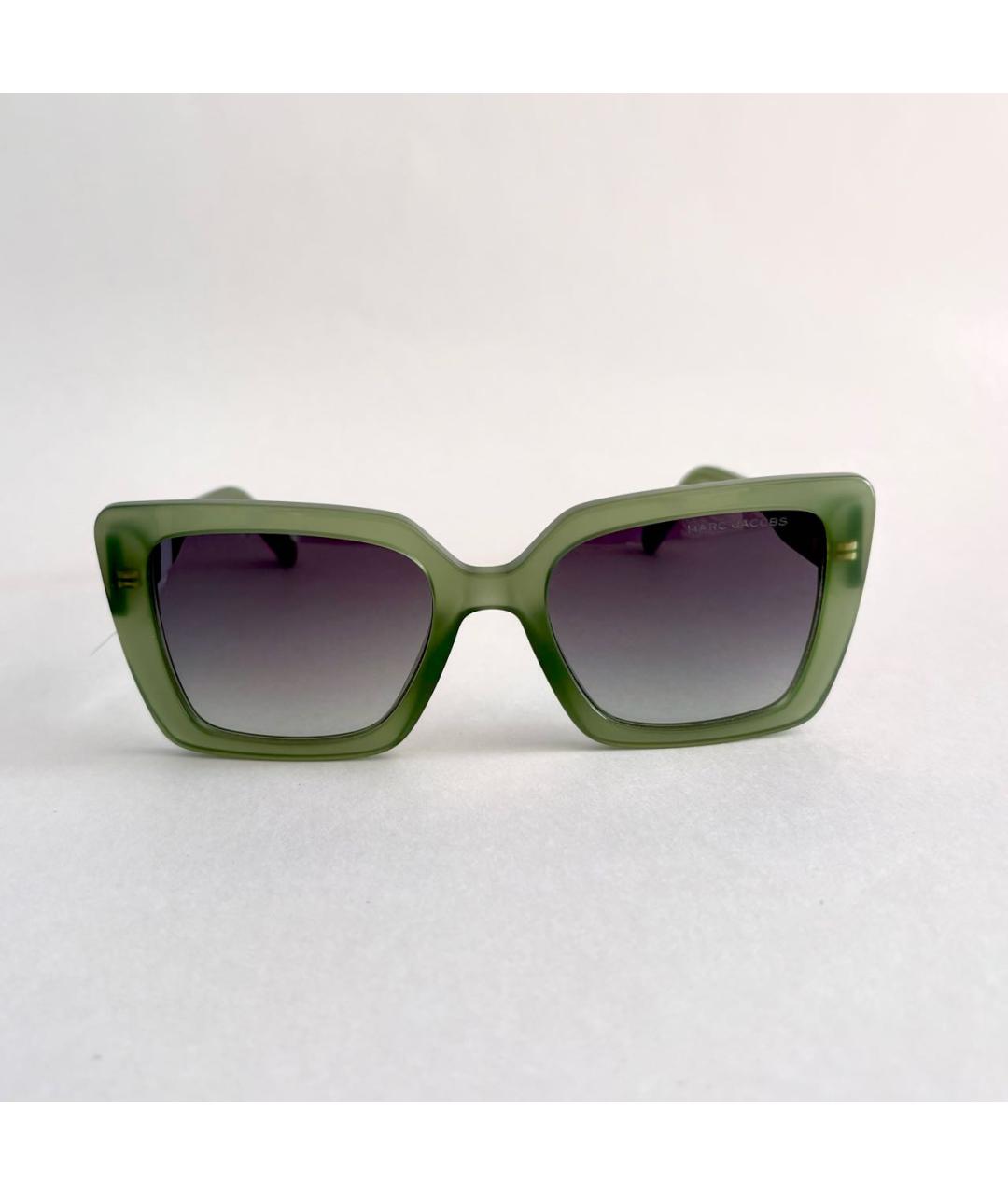 MARC JACOBS Хаки пластиковые солнцезащитные очки, фото 2